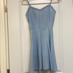 Cotton on baby blue dress